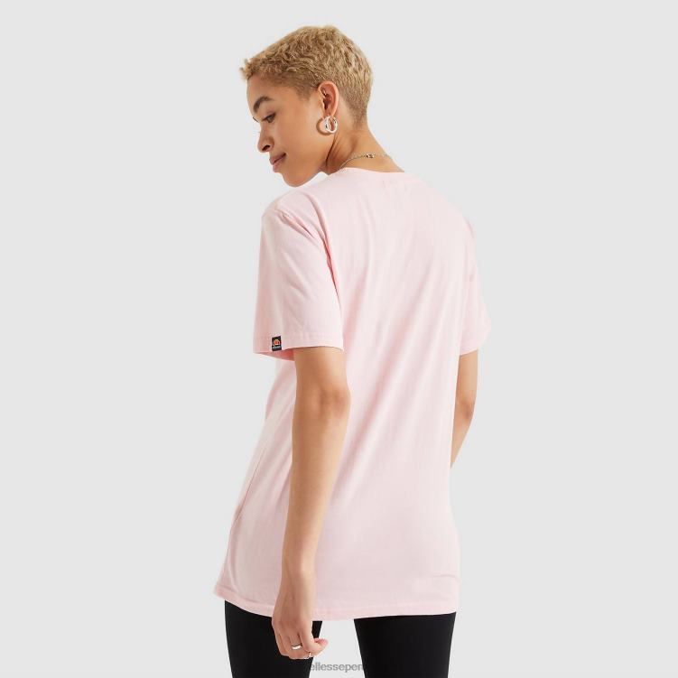 mujer camiseta albania ropa Ellesse Rosa claro PZZNT63