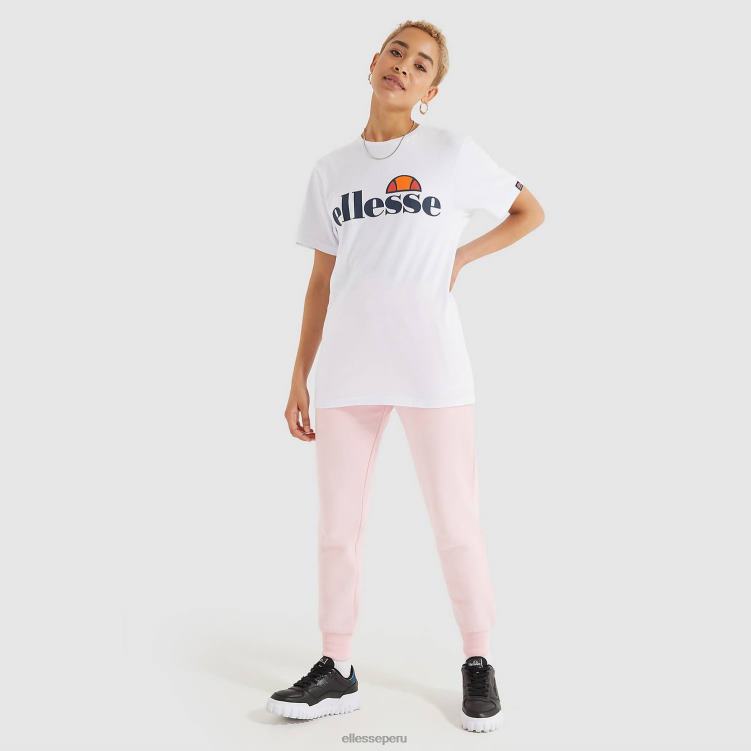 mujer camiseta albania ropa Ellesse blanco PZZNT62