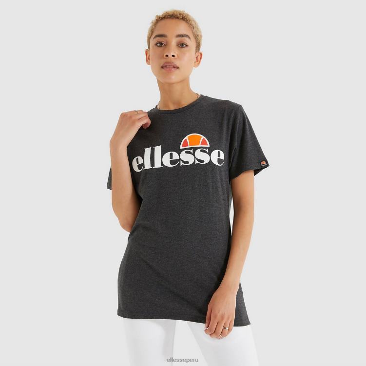 mujer camiseta albania ropa Ellesse gris PZZNT86