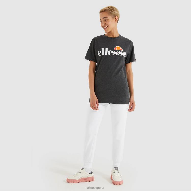 mujer camiseta albania ropa Ellesse gris PZZNT86