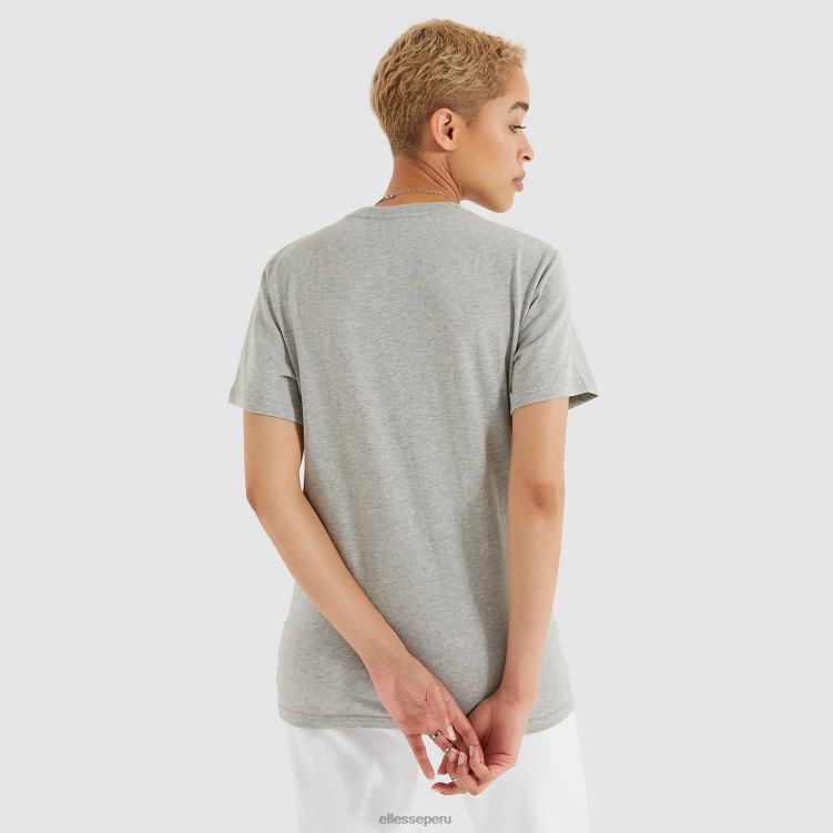 mujer camiseta albania ropa Ellesse marga gris PZZNT60