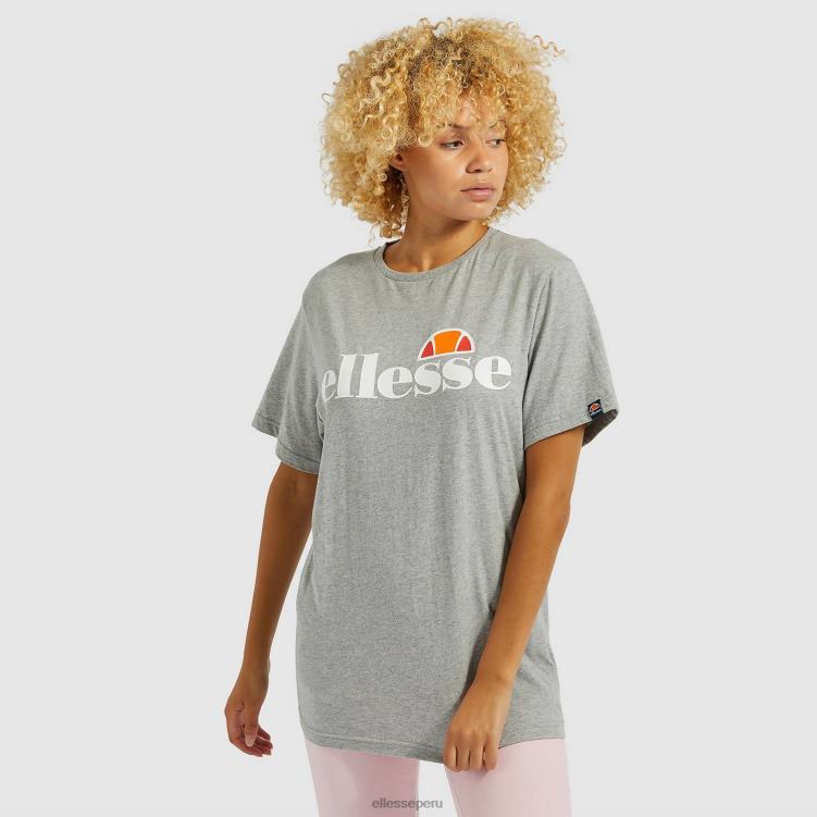 mujer camiseta albania ropa Ellesse marga gris PZZNT60