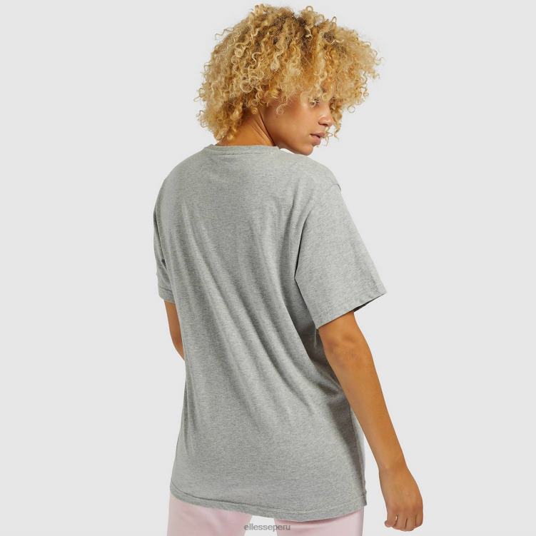 mujer camiseta albania ropa Ellesse marga gris PZZNT60