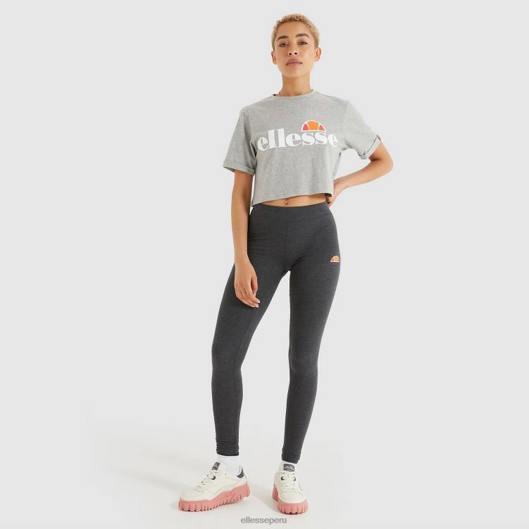 mujer camiseta corta alberta ropa Ellesse marga gris PZZNT69