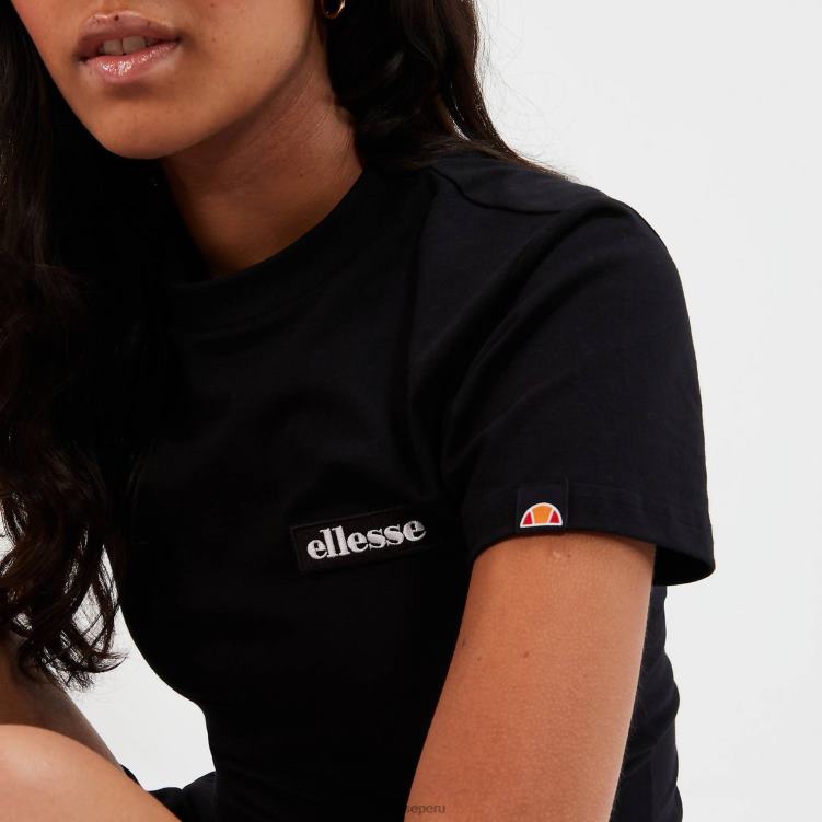 mujer camiseta corta chelu ropa Ellesse negro PZZNT85