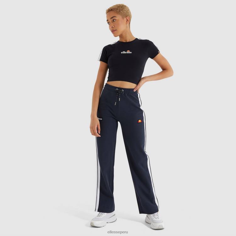 mujer camiseta corta latus ropa Ellesse negro PZZNT206