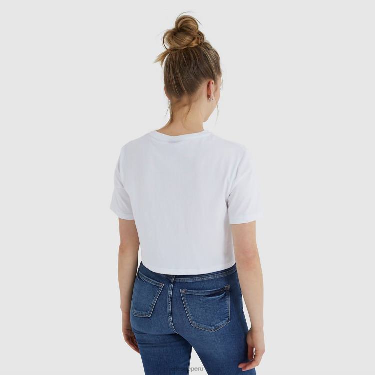 mujer camiseta corta unicornio ropa Ellesse blanco PZZNT210