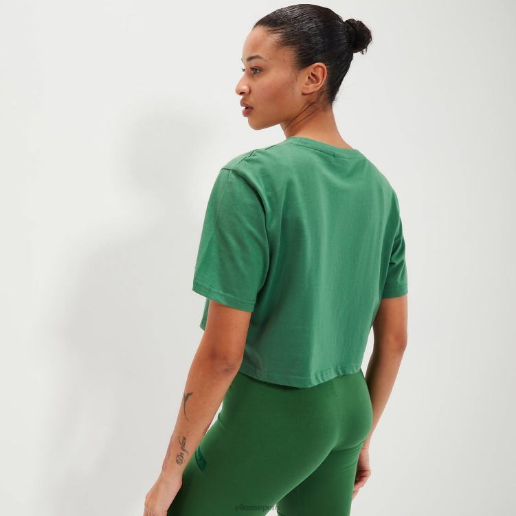 mujer camiseta corta volia ropa Ellesse verde PZZNT87