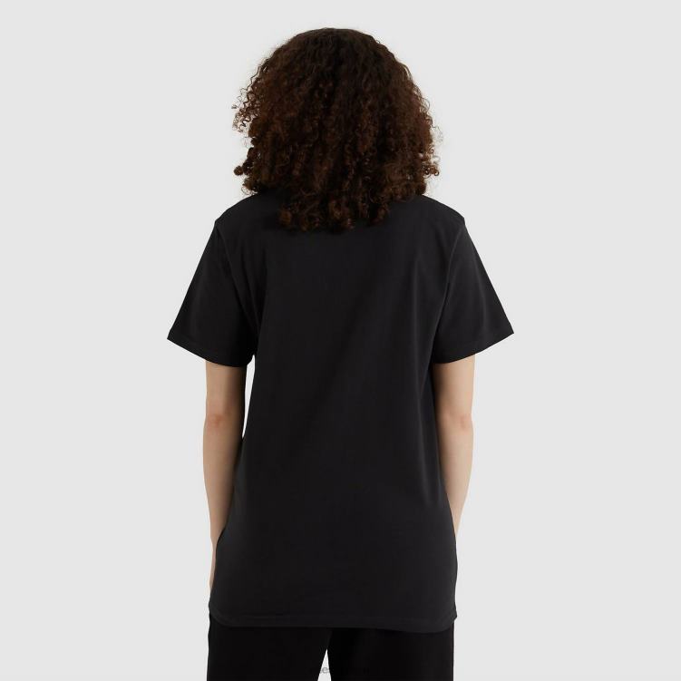 mujer camiseta lavanda lavada ropa Ellesse negro PZZNT218