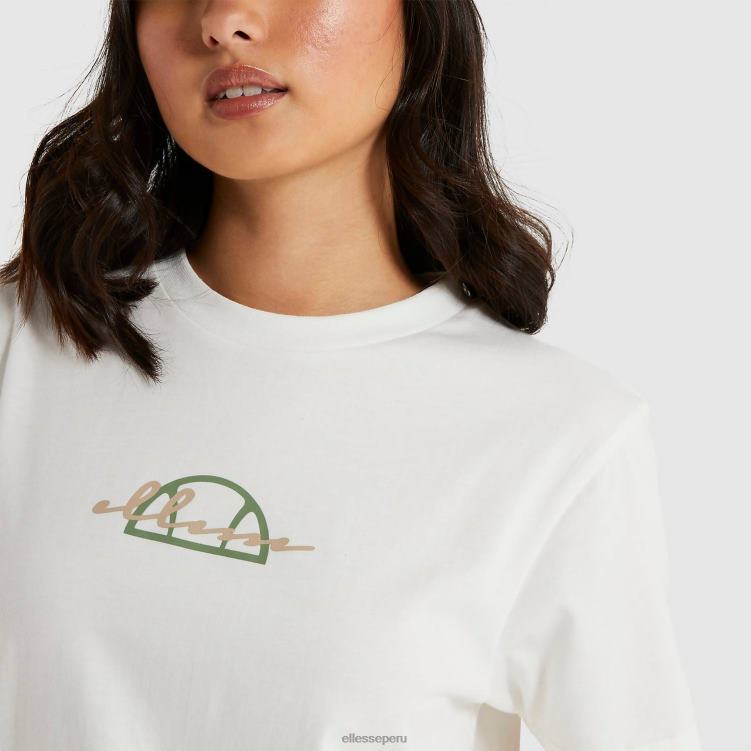 mujer camiseta oversize orenzo ropa Ellesse blanquecino PZZNT241