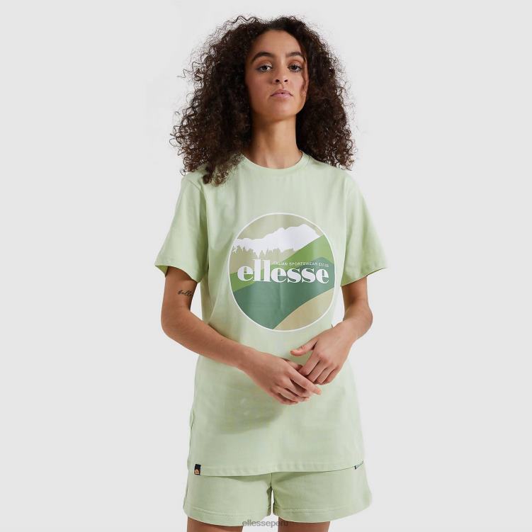 mujer camiseta shabunda ropa Ellesse verde claro PZZNT221