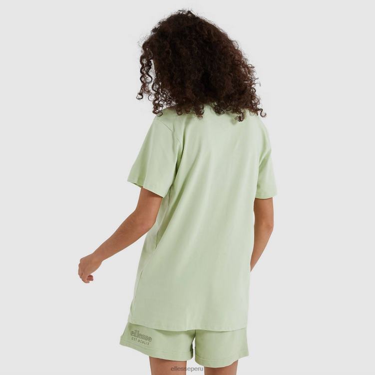 mujer camiseta shabunda ropa Ellesse verde claro PZZNT221
