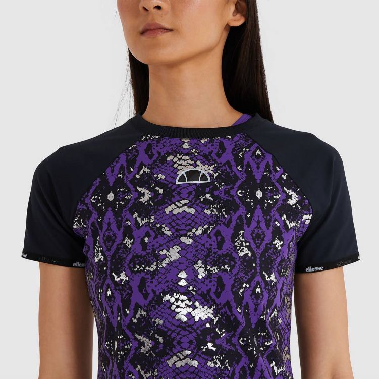 mujer camiseta shae ropa Ellesse todo estampado PZZNT205