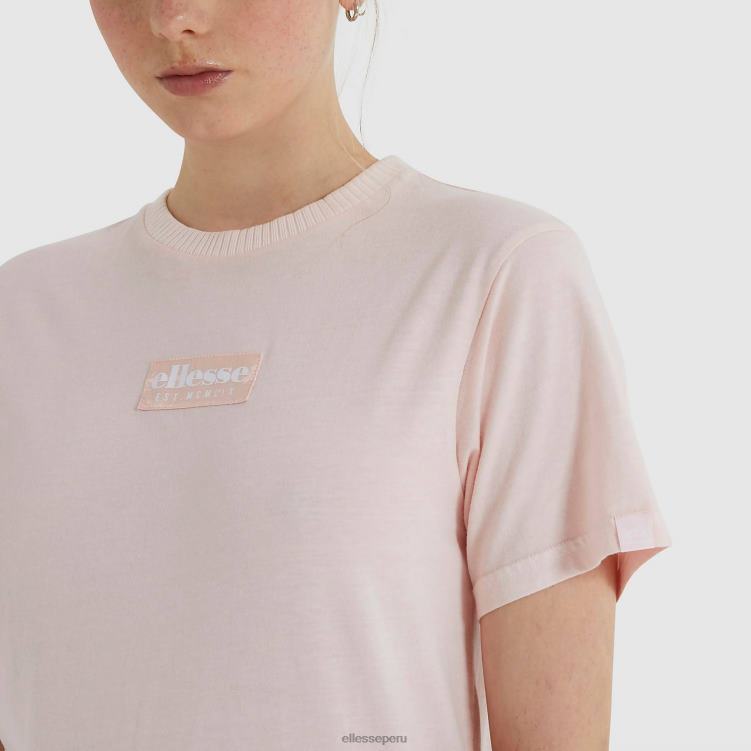 mujer camiseta stampato rosa ropa Ellesse Rosa claro PZZNT243