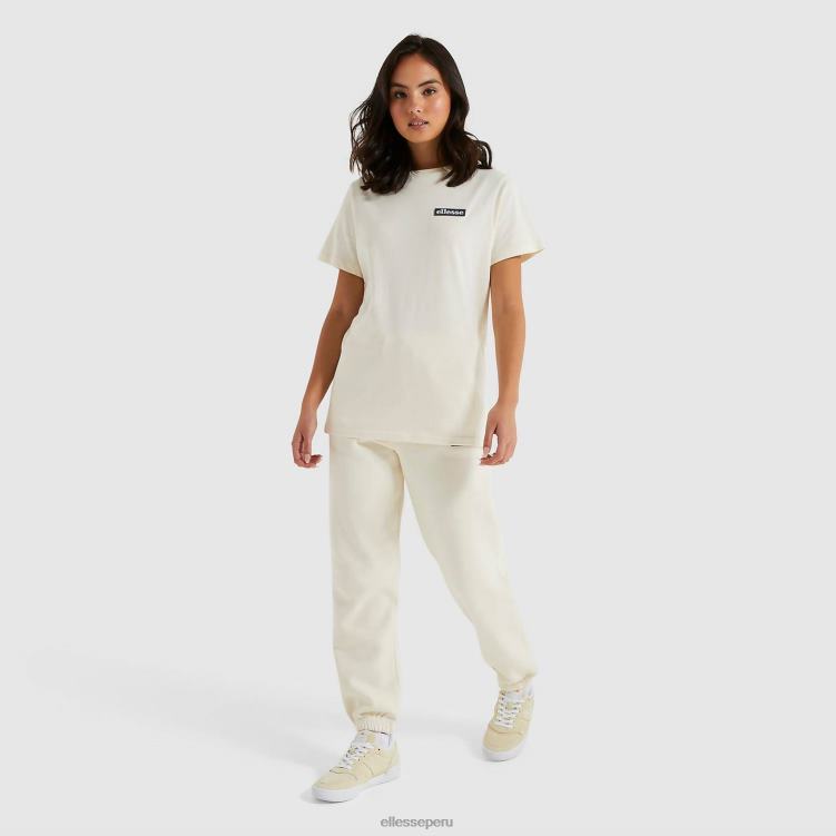 mujer camiseta taya ropa Ellesse blanquecino PZZNT240