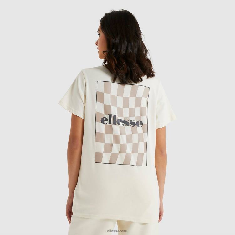 mujer camiseta taya ropa Ellesse blanquecino PZZNT240
