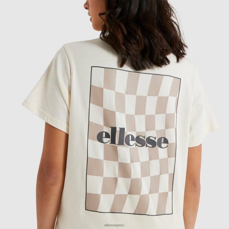 mujer camiseta taya ropa Ellesse blanquecino PZZNT240