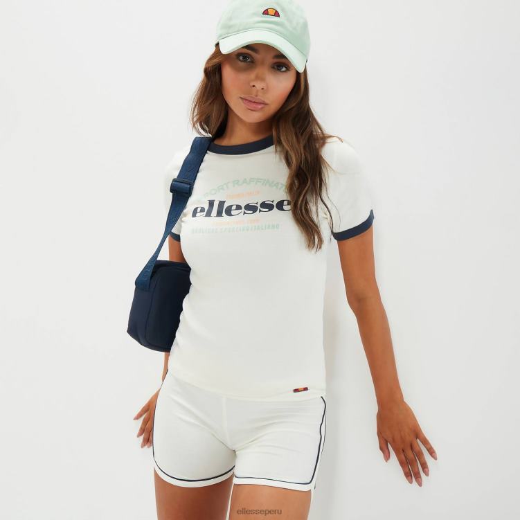 mujer camiseta telani ropa Ellesse blanquecino PZZNT50