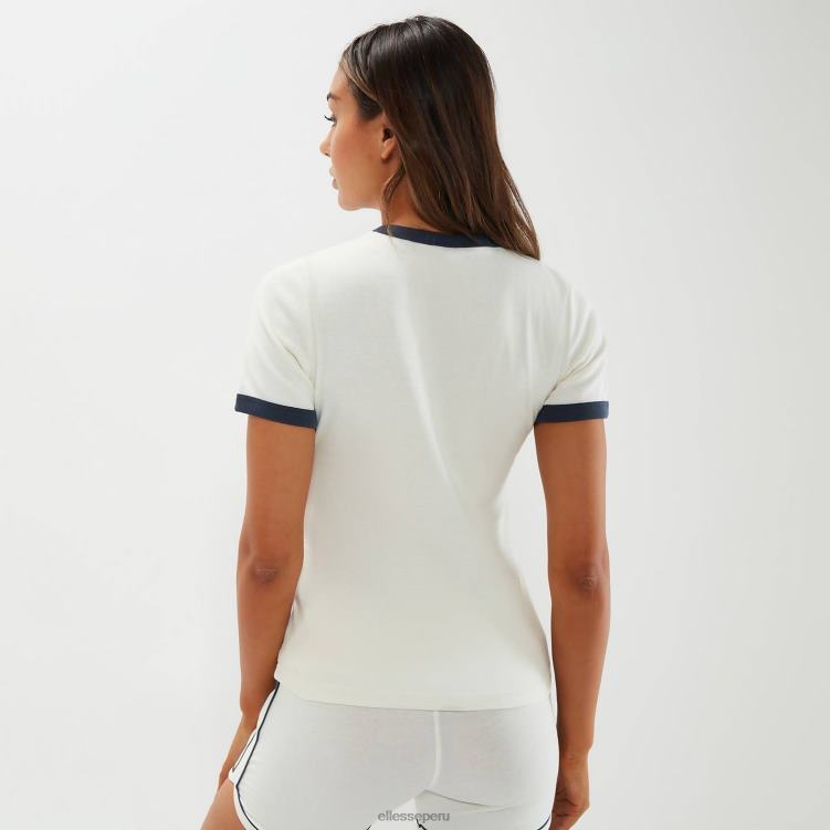 mujer camiseta telani ropa Ellesse blanquecino PZZNT50