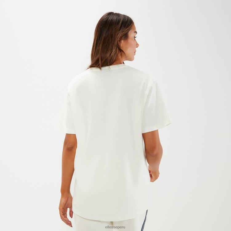 mujer camiseta tovo oversize ropa Ellesse blanquecino PZZNT58