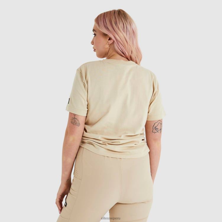 mujer camiseta viglio ropa Ellesse beige PZZNT222