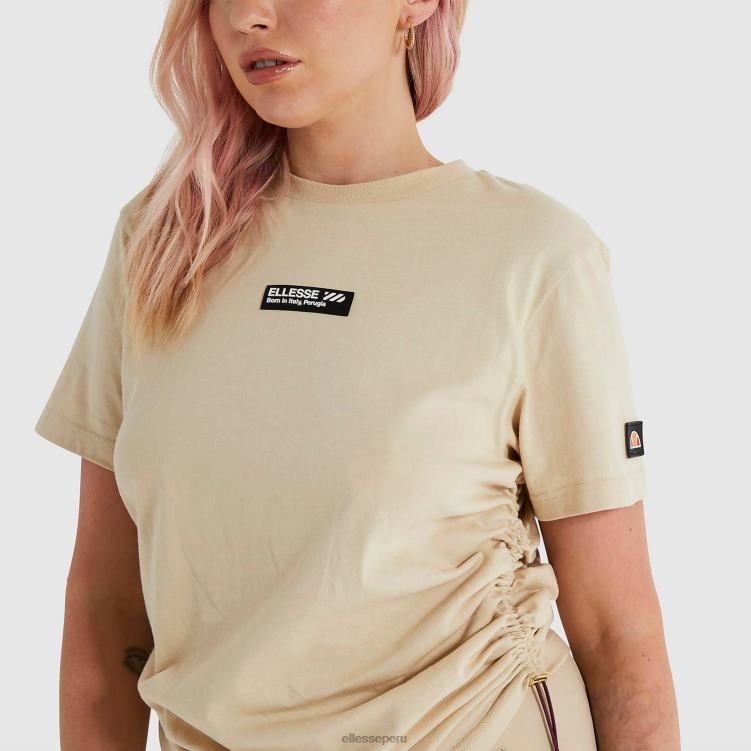 mujer camiseta viglio ropa Ellesse beige PZZNT222