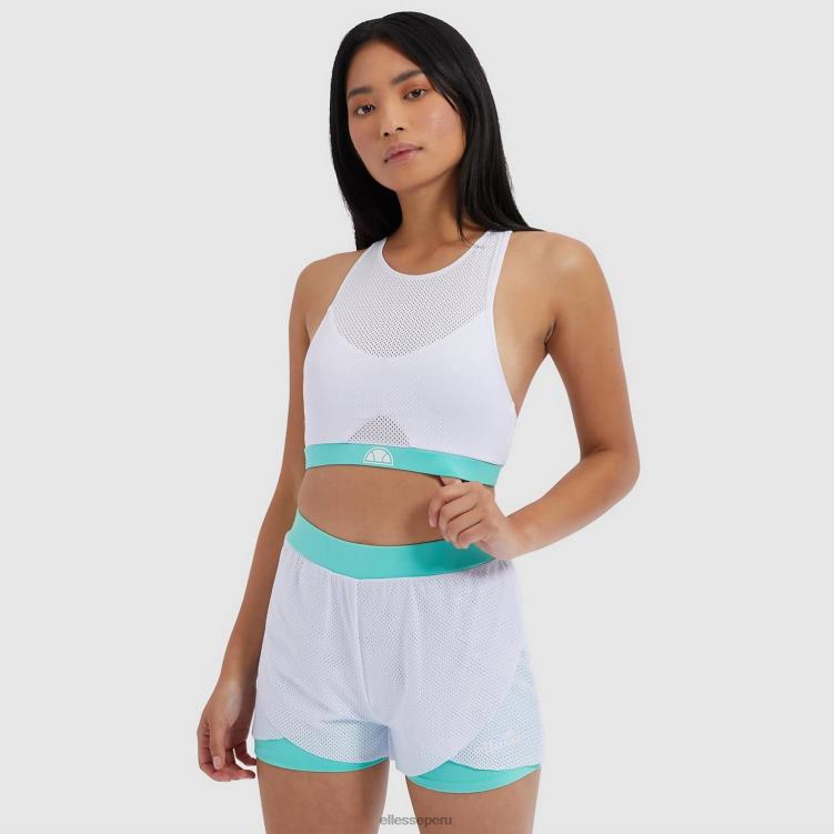 mujer chaleco corto chrisanto ropa Ellesse blanco PZZNT242