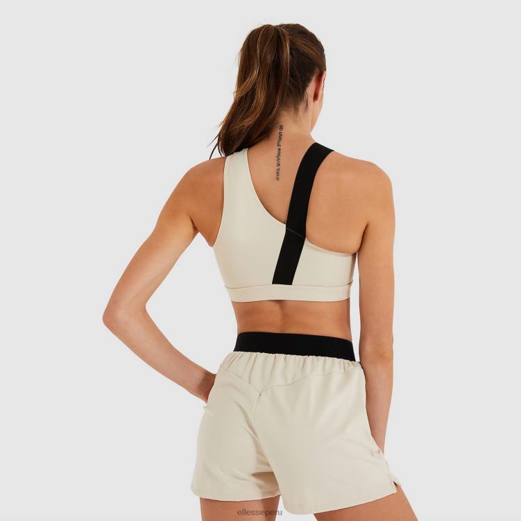 mujer chaleco corto pacey ropa Ellesse beige PZZNT211