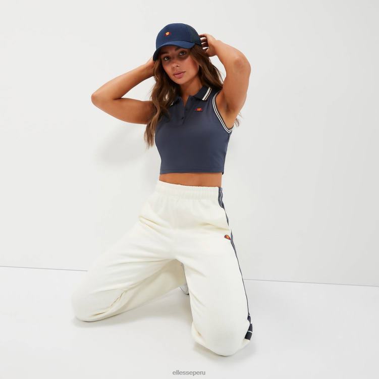 mujer chaleco corto villati ropa Ellesse azul oscuro PZZNT51