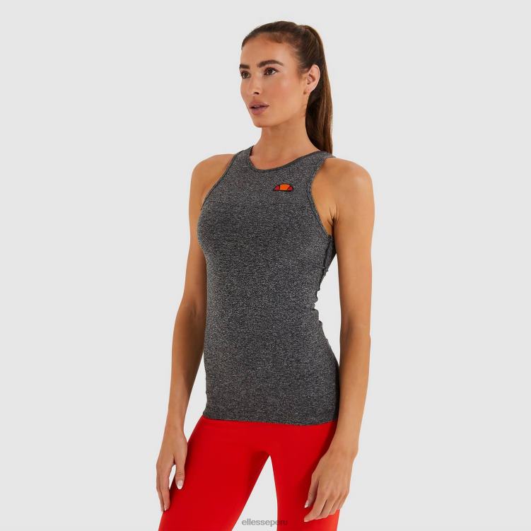 mujer chaleco de carbonato ropa Ellesse marga gris oscuro PZZNT225