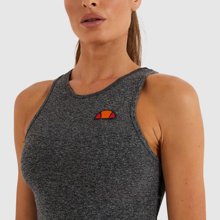 mujer chaleco de carbonato ropa Ellesse marga gris oscuro PZZNT225