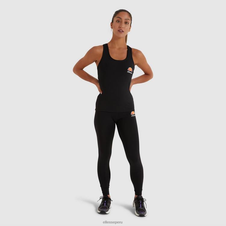 mujer top curasci sin mangas ropa Ellesse negro PZZNT76