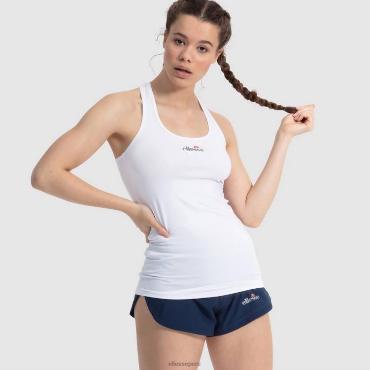 mujer top sin mangas tivoli ropa Ellesse blanco PZZNT233