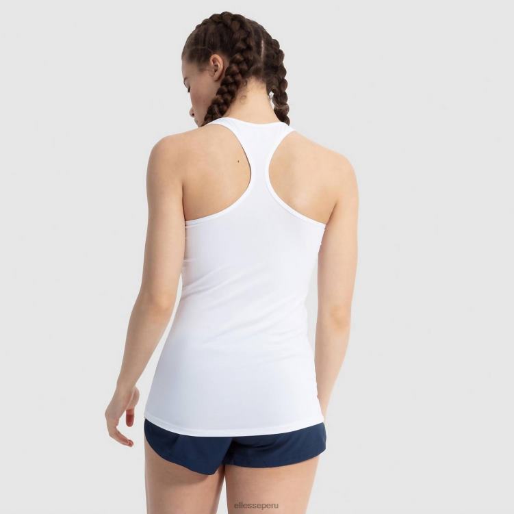 mujer top sin mangas tivoli ropa Ellesse blanco PZZNT233