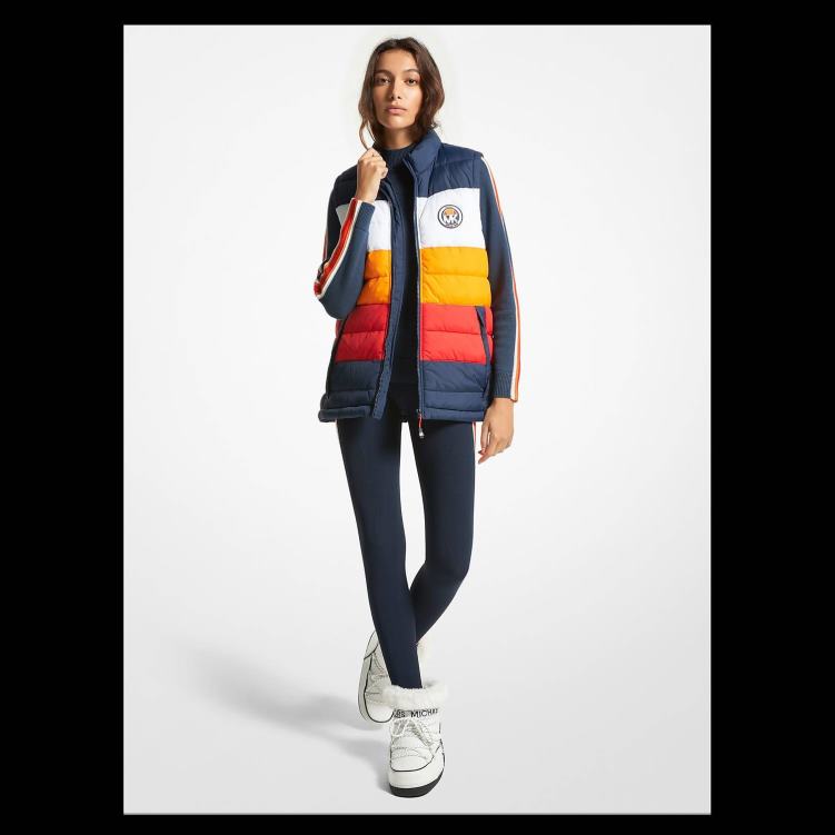 mujer chaleco de esquí mk vail ropa Ellesse blanco PZZNT13