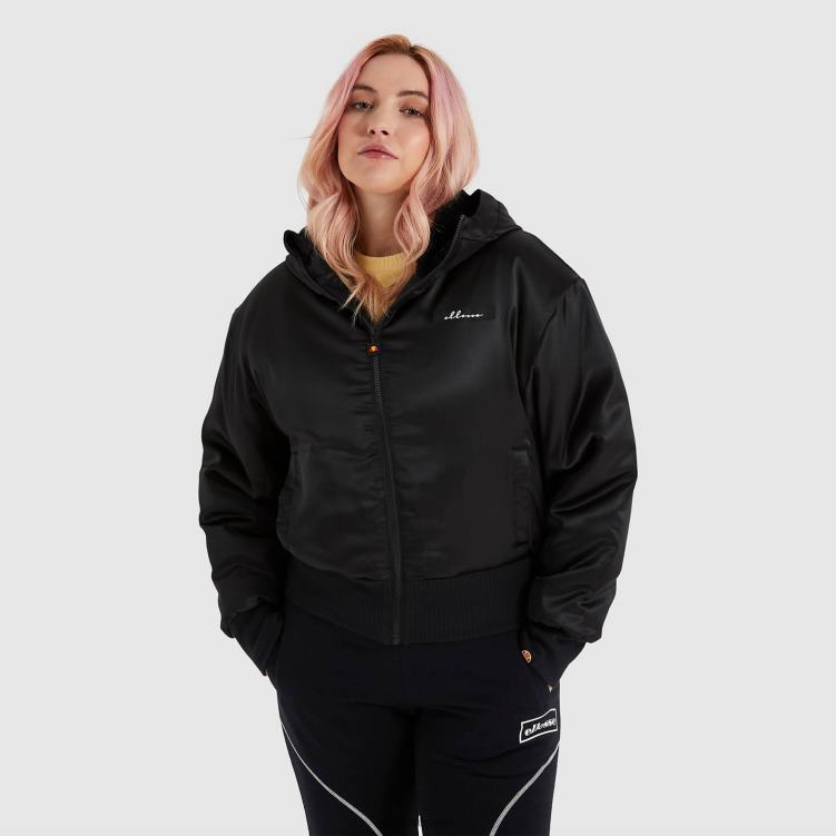 mujer chaqueta acolchada joanara ropa Ellesse negro PZZNT161