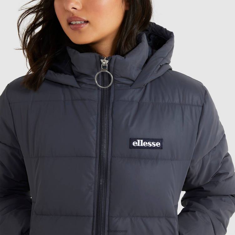 mujer chaqueta acolchada pana ropa Ellesse azul oscuro PZZNT162