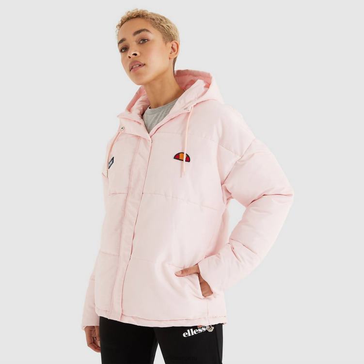 mujer chaqueta acolchada pejo ropa Ellesse Rosa claro PZZNT7