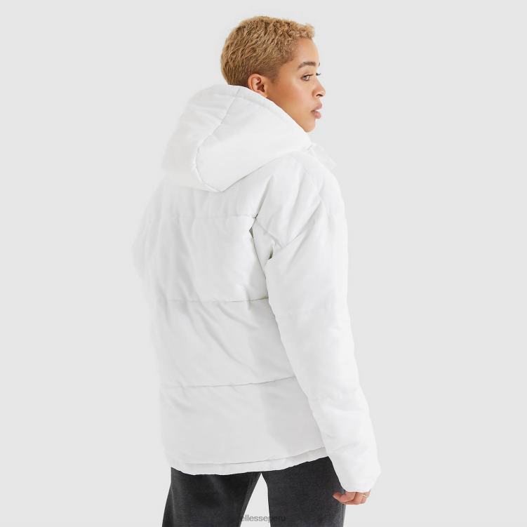 mujer chaqueta acolchada pejo ropa Ellesse blanco PZZNT2