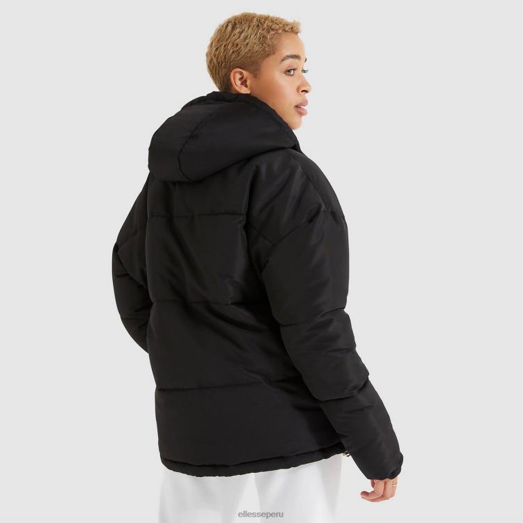 mujer chaqueta acolchada pejo ropa Ellesse negro PZZNT1