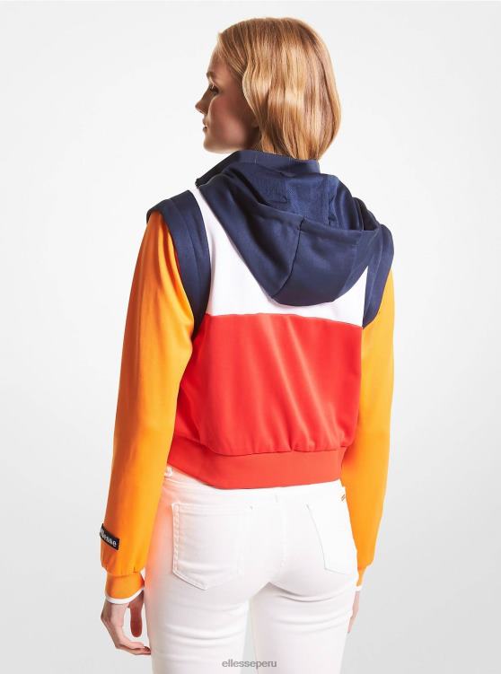 mujer chaqueta mk en mezcla de algodón con cremallera ropa Ellesse bloque de color PZZNT10