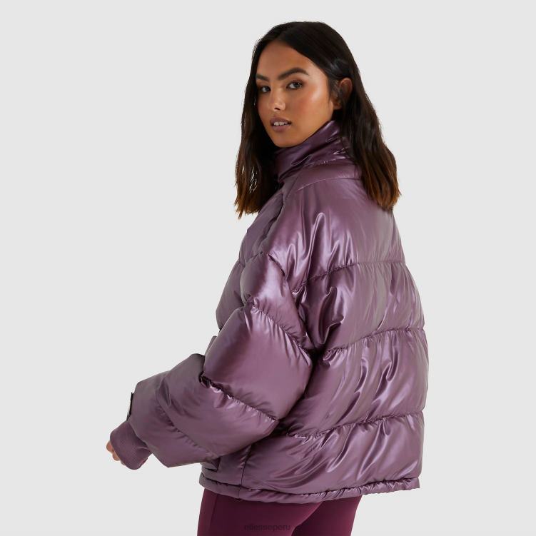mujer chaqueta vesuvio ropa Ellesse morado oscuro PZZNT159