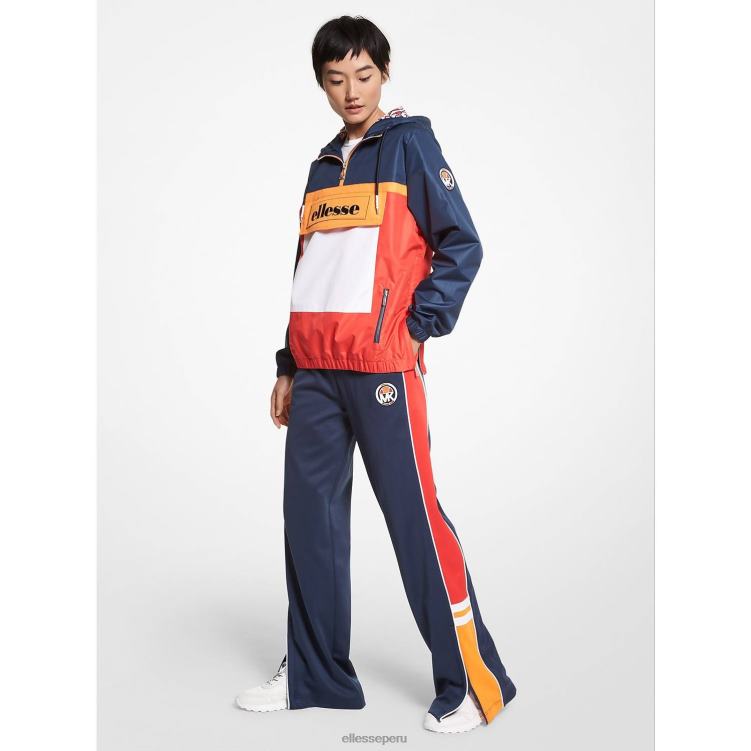 mujer cortavientos mk en mezcla de algodón ropa Ellesse bloque de color PZZNT157