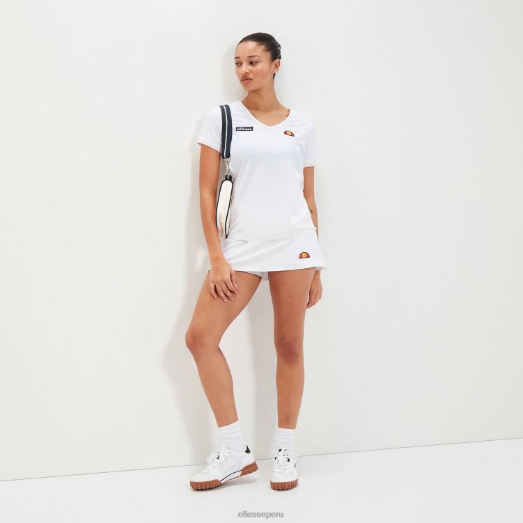 mujer falda pantalón ascalone ropa Ellesse blanco PZZNT100