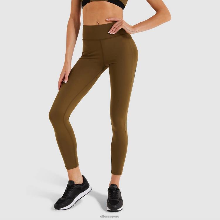 mujer leggins ziegler ropa Ellesse caqui PZZNT192