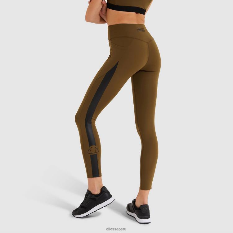 mujer leggins ziegler ropa Ellesse caqui PZZNT192