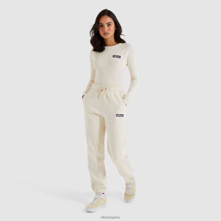 mujer pantalón joe jog ropa Ellesse blanquecino PZZNT188