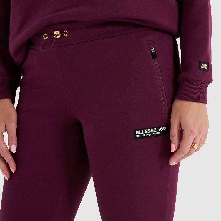 mujer pantalón jogging terminillo ropa Ellesse morado oscuro PZZNT193