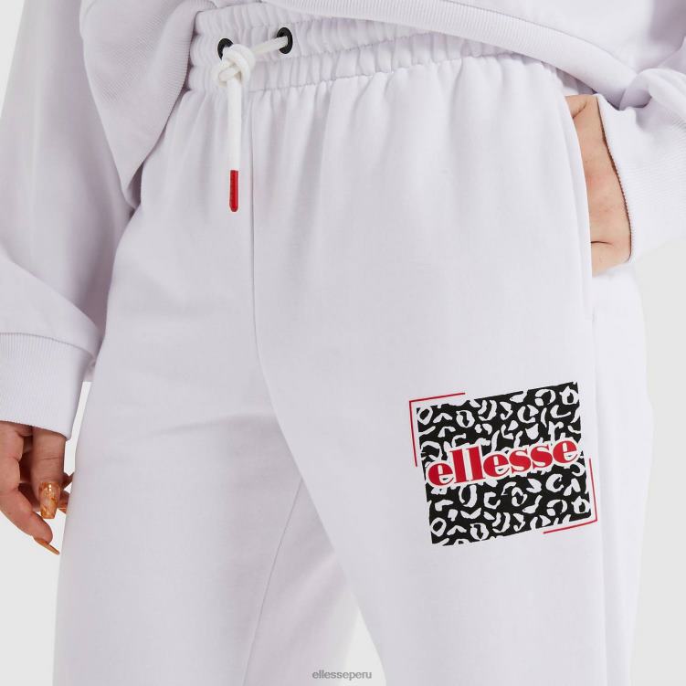mujer pantalón jogging zoo ropa Ellesse blanco PZZNT182