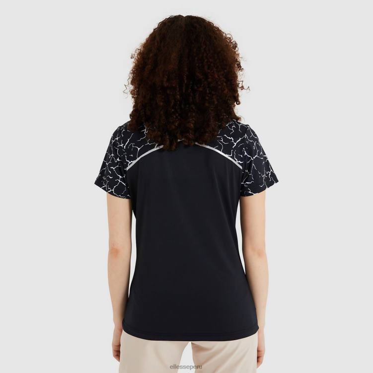 mujer polo de rique ropa Ellesse negro PZZNT229